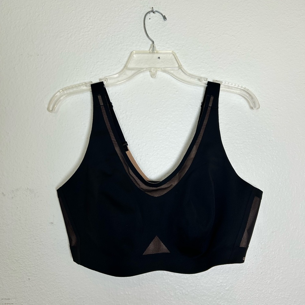 Honeylove Black and Beige CloudFuse Active Bra